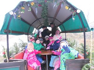 Unterwegs in der Nikolauskutsche