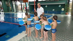 Schwimmkurs im Badehaus