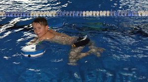 Schwimmkurs im Badehaus
