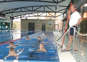 Schwimmkurs im Badehaus