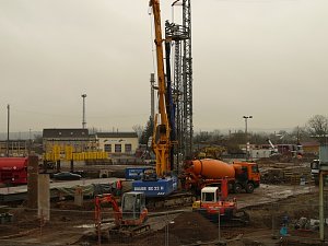 Szenen einer Baustelle