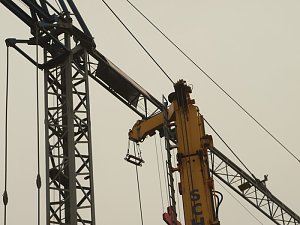 Szenen einer Baustelle