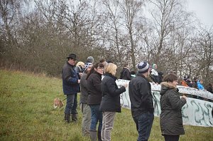 Protest gegen Probebohrungen
