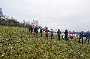 Protest gegen Probebohrungen