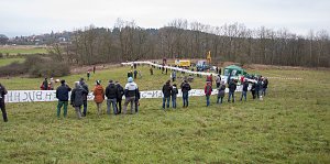 Protest gegen Probebohrungen