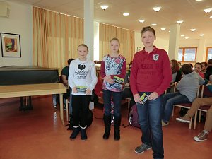 Die Sch&uuml;ler und Sch&uuml;lerinnen des Bleicher&ouml;der Schillergymnasiums suchten die besten Vorleser