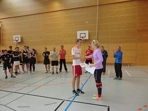 Lehrer-Sch&uuml;ler-Weihnachts-Volleyballturnier in Bleicherode