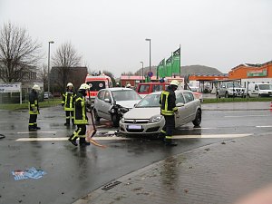 Unfall in der L&ouml;wentorstra&szlig;e