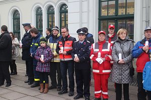 Das Friedenslicht aus Bethlehem ging heute auch in Nordhausen von Hand zu Hand