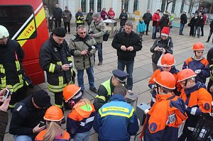 Das Friedenslicht aus Bethlehem ging heute auch in Nordhausen von Hand zu Hand