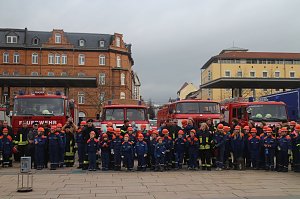 Das Friedenslicht aus Bethlehem ging heute auch in Nordhausen von Hand zu Hand