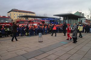 Das Friedenslicht aus Bethlehem ging heute auch in Nordhausen von Hand zu Hand