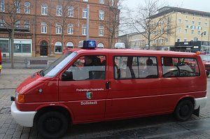 Das Friedenslicht aus Bethlehem ging heute auch in Nordhausen von Hand zu Hand