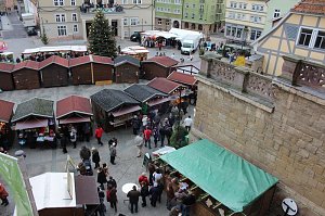 Trotz Wetterkapriolen wieder sch&ouml;ner Weihnachtsmarkt