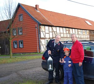 Die Botschaft des Lichts reiste gestern durch den Landkreis Nordhausen