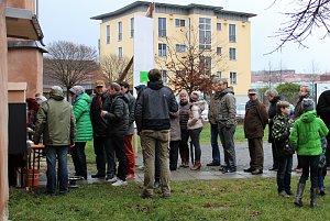 Last uns warm und trocken bleiben - St&uuml;rmisches Turmblasen