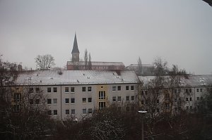 Der Winter ist zur&uuml;ck in Nordhausen