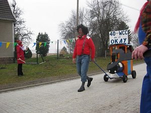Umzug zum Jubil&auml;um