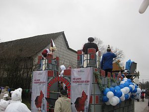 Umzug zum Jubil&auml;um