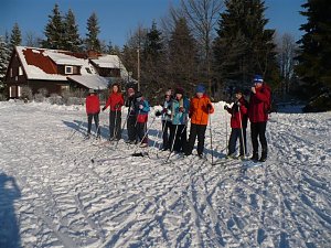 Training im Schnee
