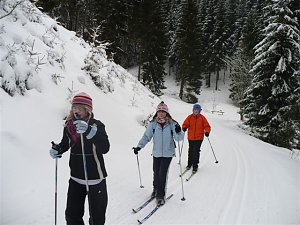 Training im Schnee