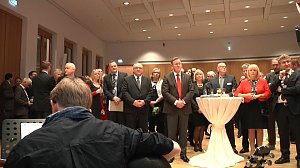 Im B&uuml;rgerhaus fand heute der Neujahrsempfang der Stadt Nordhausen und der Hochschule statt - als besonderer Gast konnte Ministerpr&auml;sident Ramelow begr&uuml;&szlig;t werden