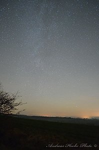 Der Nachthimmel &uuml;ber Greu&szlig;en