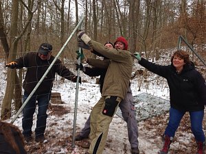 Es ist geschafft im Ilfelder Ahornpark