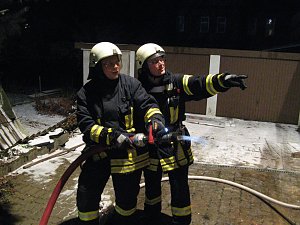 Brand in der Braustra&szlig;e in Bleicherode