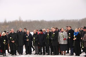 In der Gedenkst&auml;tte Buchenwald wurde heute auch der Opfer des Nationalsozialismus gedacht