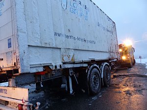 Letzte Arbeiten an der Unfallstelle