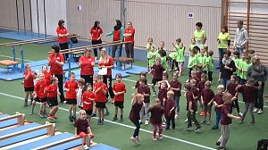 Kindergartensporttag in der Nordh&auml;user Wiedigsburghalle