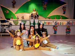 Kinderkarneval beim SCC Gr&uuml;n Wei&szlig;