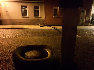 HDR-Nordhausen bei Nacht