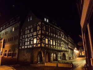 HDR-Nordhausen bei Nacht