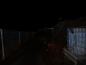 Brand in Werkstatt