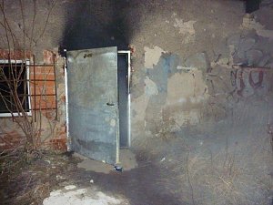 Brand in Werkstatt