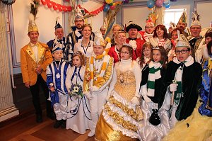 Kein richtiges Gruppenbild, aber Orden