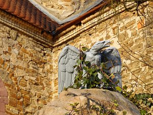 Unterhalb der Burg