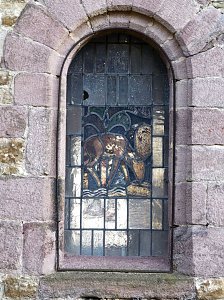 Unterhalb der Burg