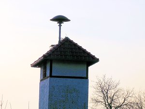 Unterhalb der Burg