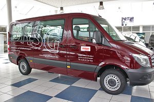 "Aktion Mensch" sponsert Fahrzeug f&uuml;r BRSG