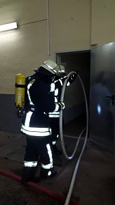 Schlauchmanagement trainiert