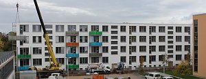 Wohnen am S&uuml;dharz Klinikum: Bauphasen