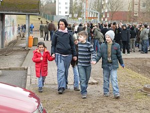 Evakuiert