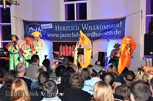 Obst against Gem&uuml;se - Dekadance er&ouml;ffnete den 17. Nordh&auml;user Jazzfr&uuml;hling