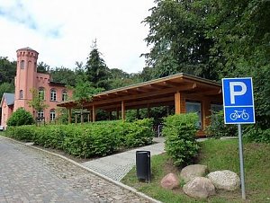 Radfahrerparkplatz
