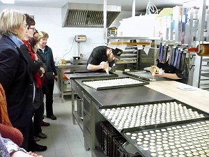 Zu Besuch im Caf&eacute; Pille