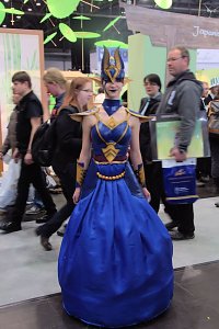 Auf der Manga-Convention der Leipziger Buchmesse versammelten sich die deutschen "Kostümspieler", Mangafreunde und Comicfans