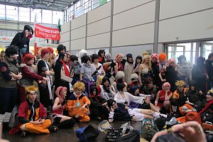 Auf der Manga-Convention der Leipziger Buchmesse versammelten sich die deutschen "Kostümspieler", Mangafreunde und Comicfans